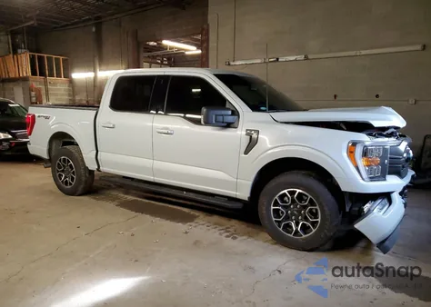 2022 Ford F150 Supercrew из США, поврежденный, VIN 1FTFW1E59NKE48252